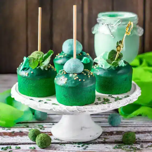 cake pop spiruline