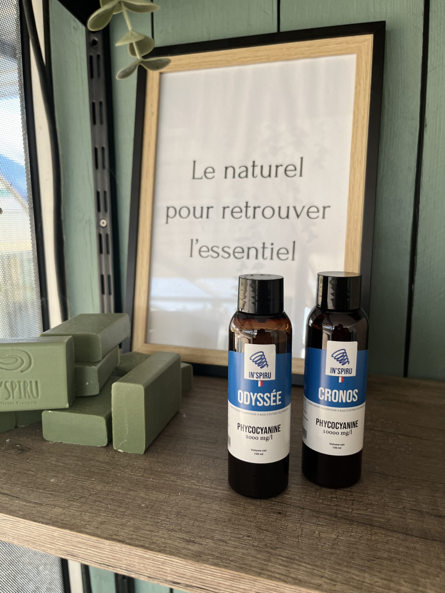 Pack découverte Endurance : phycocyanine liquide Odyssée et Cronos 100ml