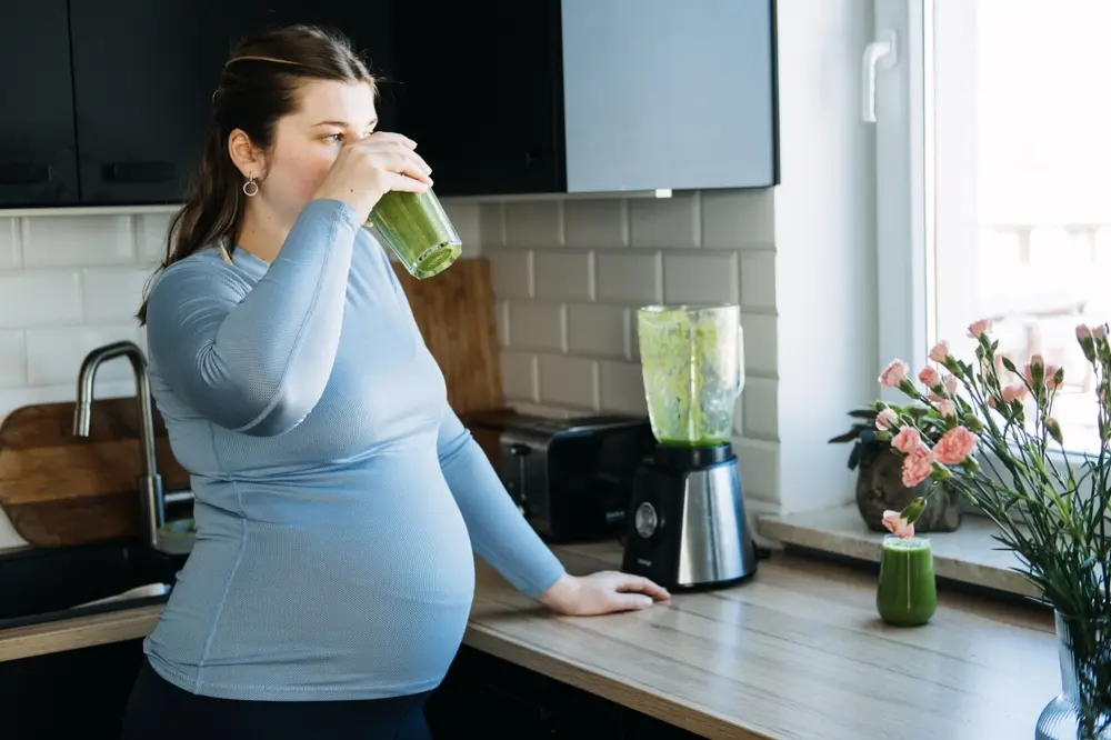 Recettes De Smoothies Vertes Pour La Grossesse.